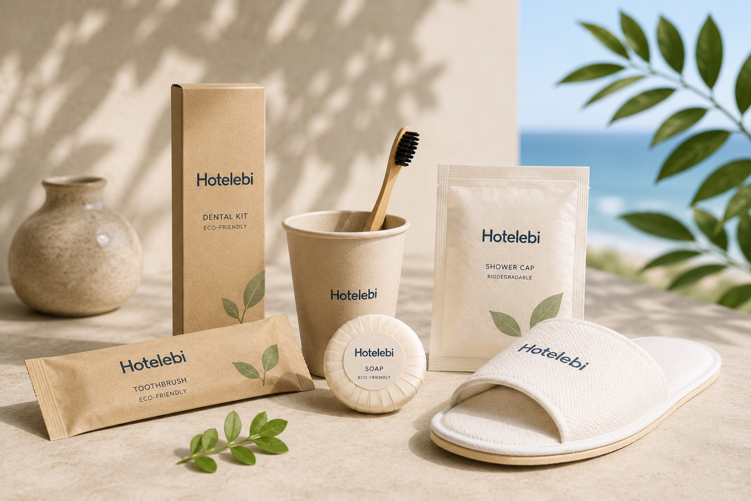 Hotelebi OEM Service -- Eco-Friendly Material Solutions for hotel amenities and hospitality supplies
