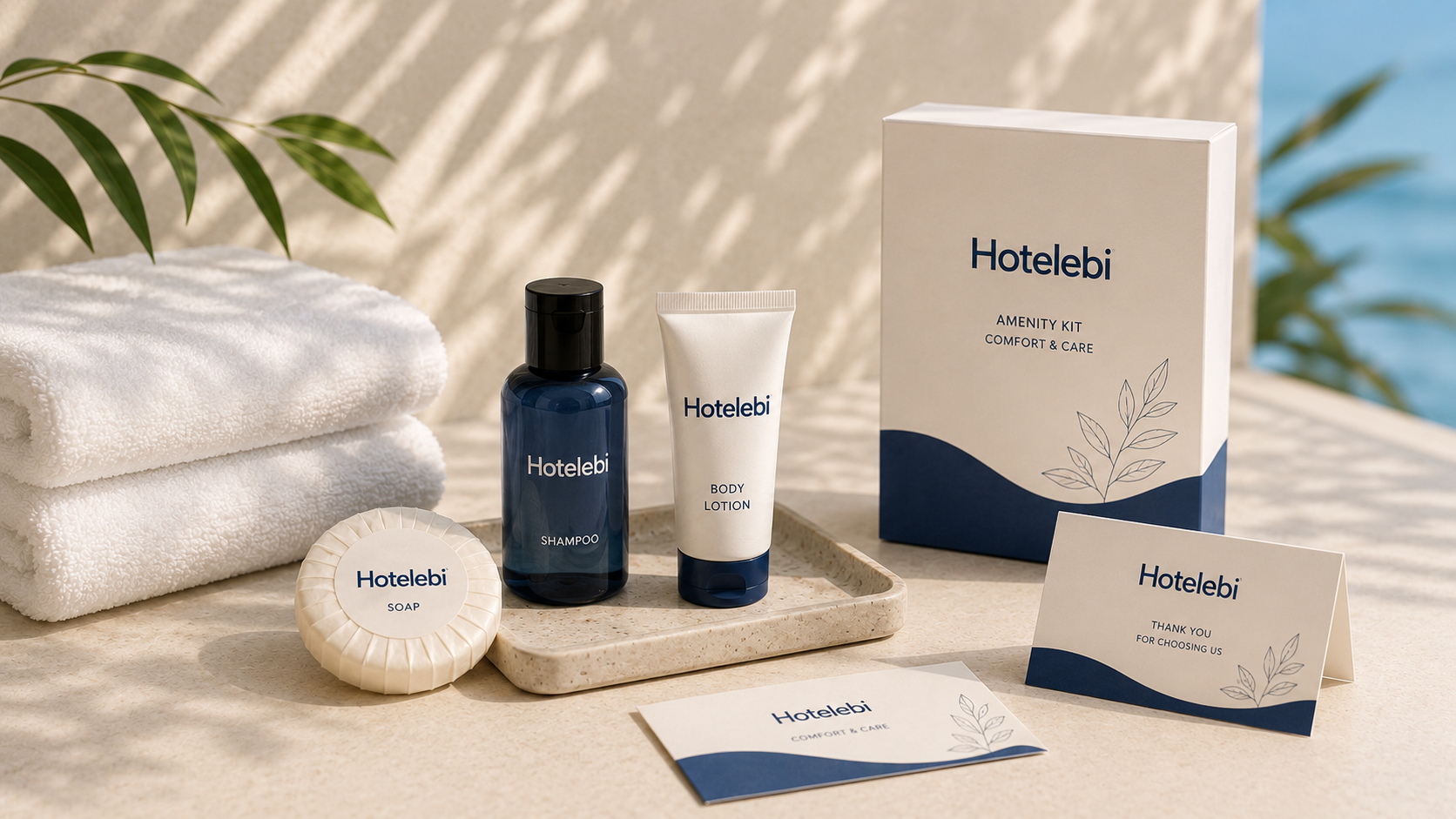 Hotelebi OEM Service -- Hotel Branding Solutions for hotel amenities and hospitality supplies
