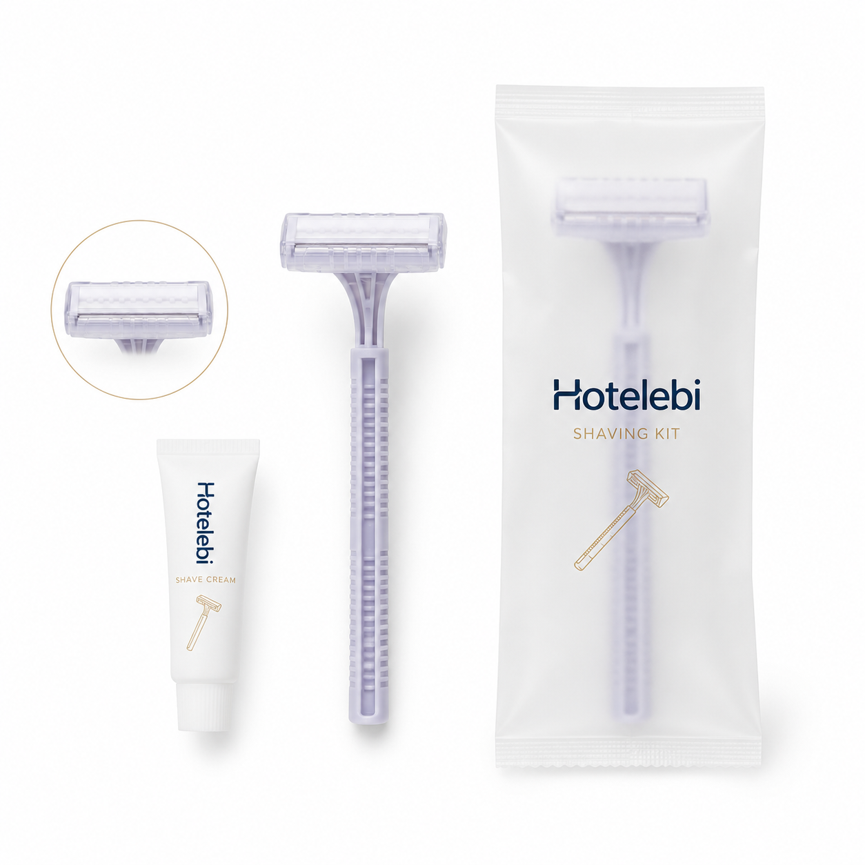 Custom Disposable Hotel Shaving Kit Supplier