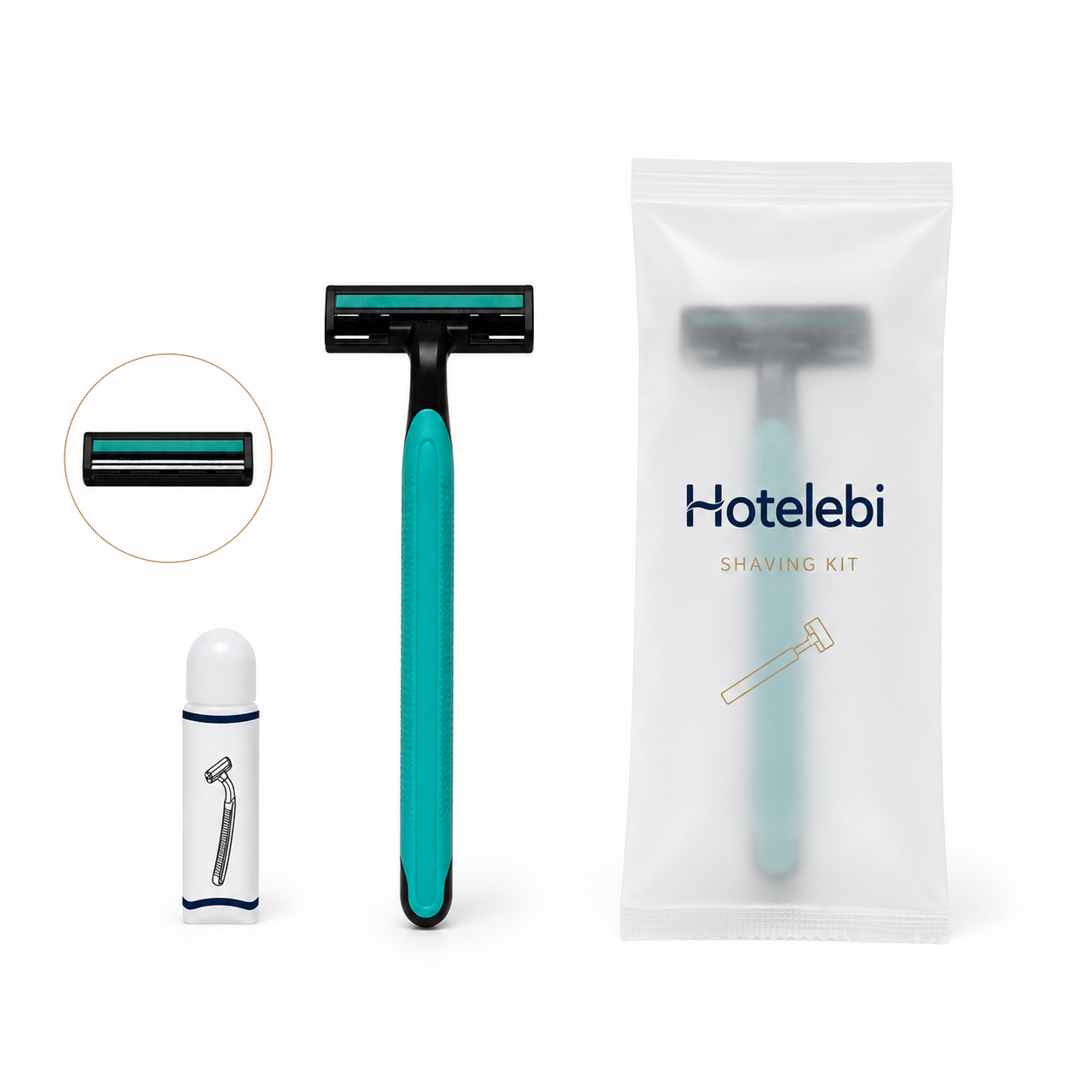 Custom Disposable Hotel Shaving Kit Supplier